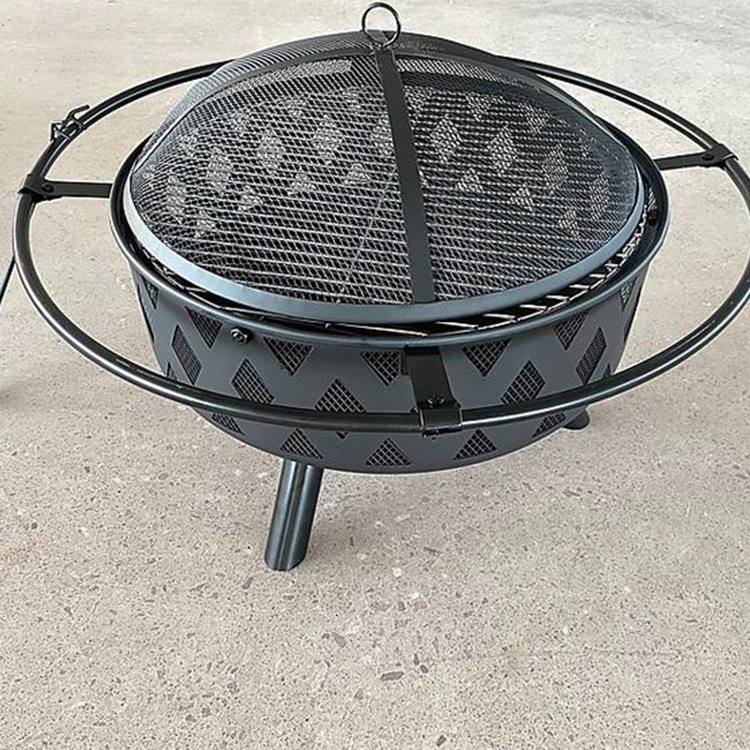 81cm Outdoor BBQ Propane Fire Pit