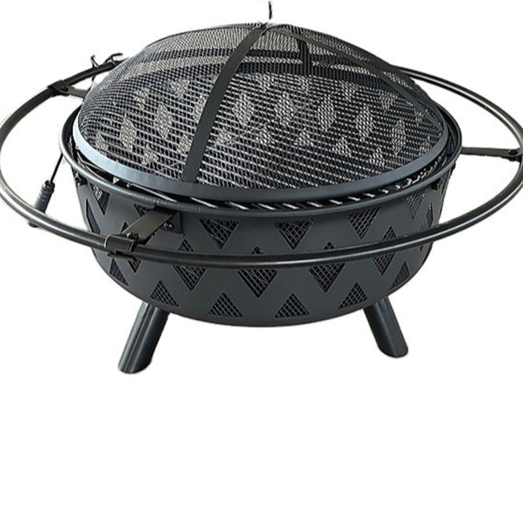 81cm Outdoor BBQ Propane Fire Pit