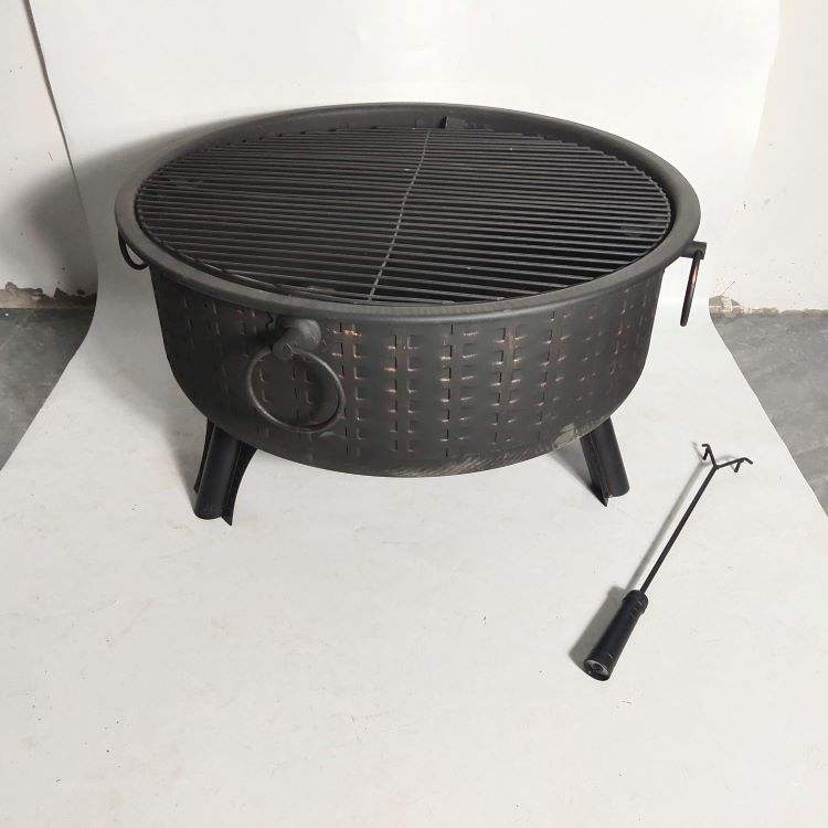 Barbecue Grill Portable Bioethanol Fireplace Table Top Fire Pit