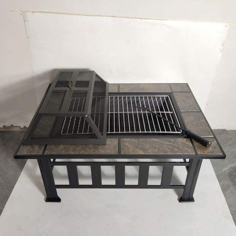 Terrace Indoor Furniture Fire Pit Table Set